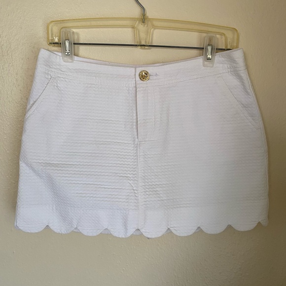 Lilly Pulitzer Sz 4 White Collette Skort - Picture 1 of 8